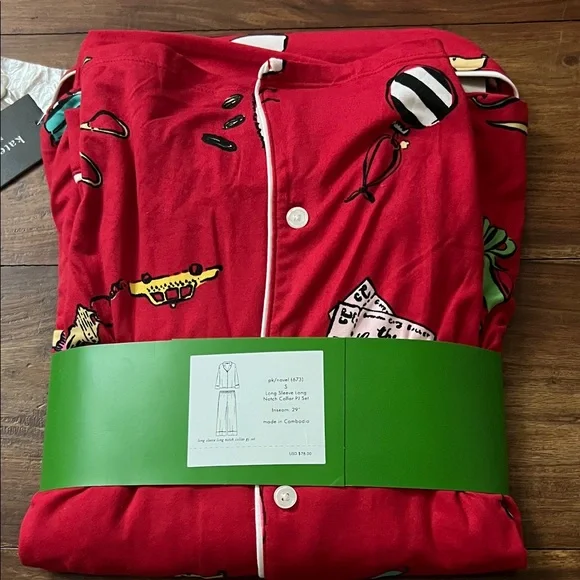 Kate Spade Women’s Red Pajama Set - Picture 2 of 2